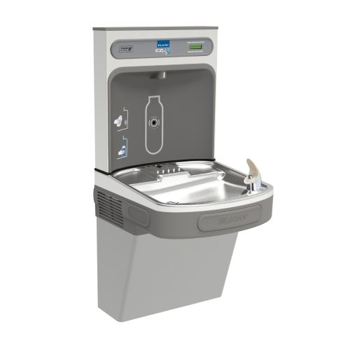 Elkay EZS8WSLK EZH2O Drinking Fountain and Bottle Filling Station with Cooler