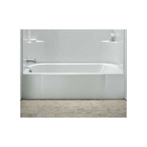 Sterling 71141122 Accord 60' x 30' Soaking Bath with Right-hand Above Floor Drain Rough-In